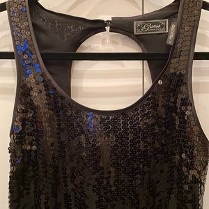 Guess holiday sequins mini dress!